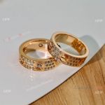 Full Diamonds Cartier Love Ring Replica Men Women Best Gift